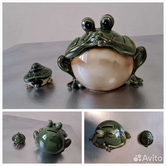 Набор лягушка и черепаха для карьеры и денег