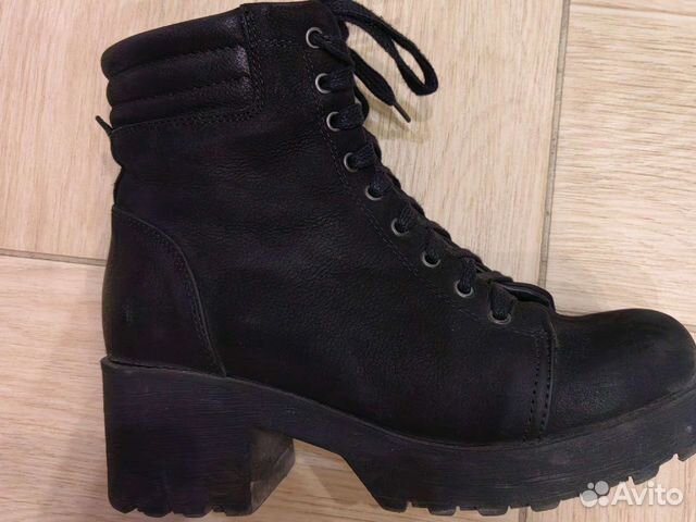 Ботинки женские зимние натуральная замша, мех