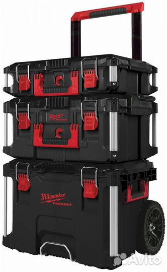 Набор кейсов milwaukee packout