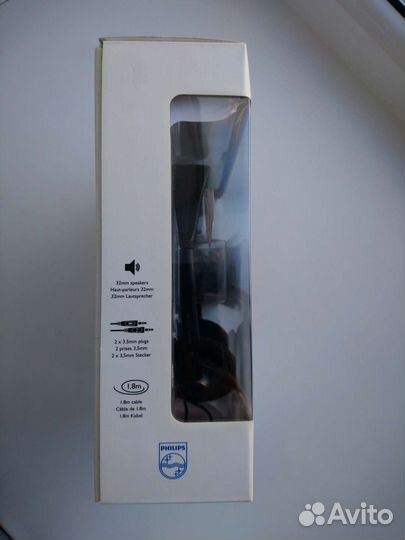 Наушники с микрофоном Philips PC shm3300u для пк