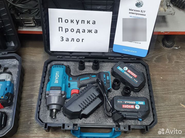 Гайковерт акб 600Нм