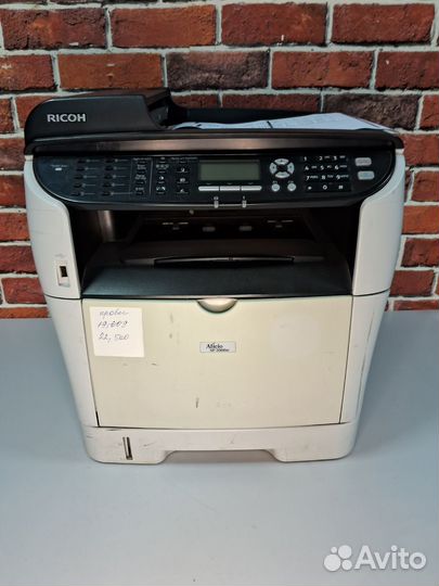 Мфу лазерный Ricoh Aficio SP3500sf