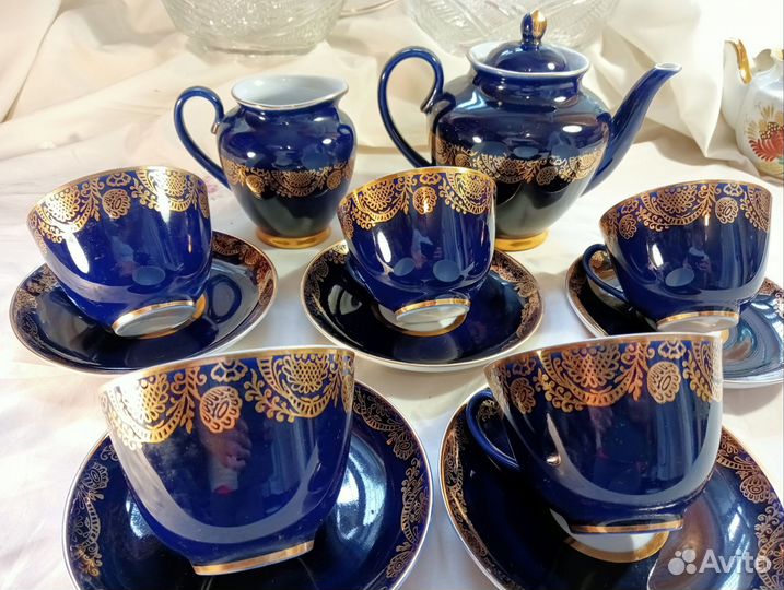 Сервиз чайный, кофейной лфз, Дулево, ГДР