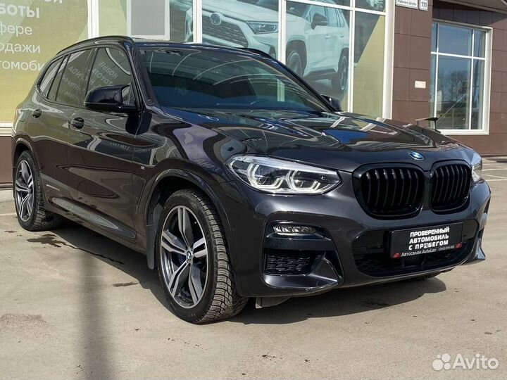 BMW X3 3.0 AT, 2021, 55 200 км