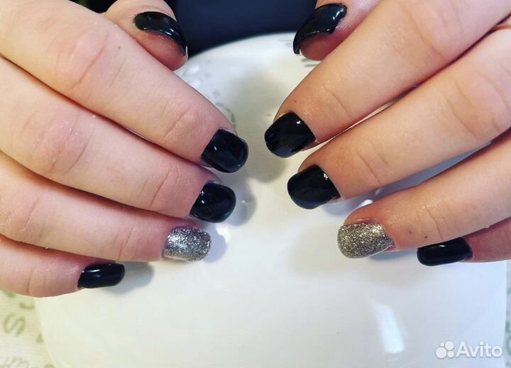 Маникюр+покрытие/дизайн с выездом к вам