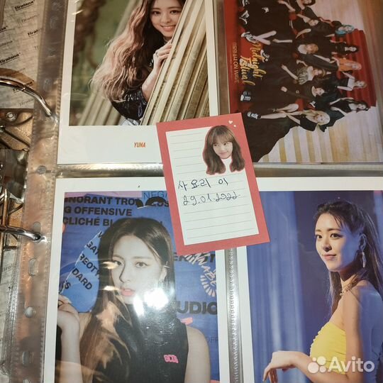 Карта и открытки юна иччи itzy