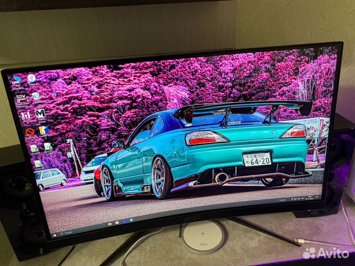 Монитор 144 гц MSI изогнутый