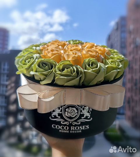 Мыльные цветы