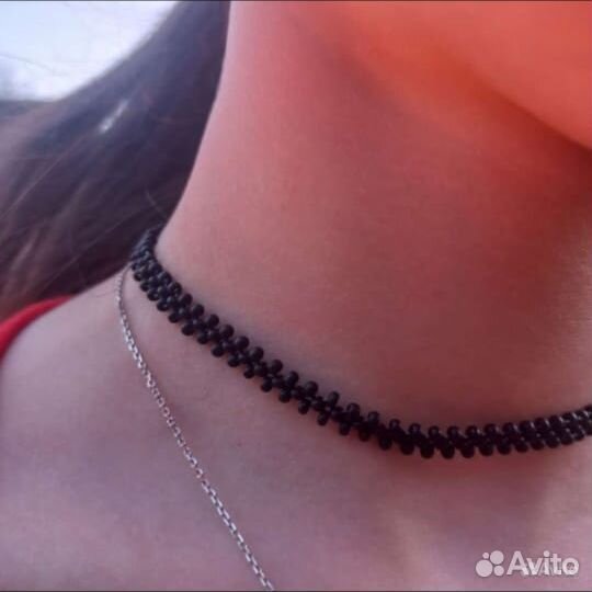 Чокер из бисера на заказ