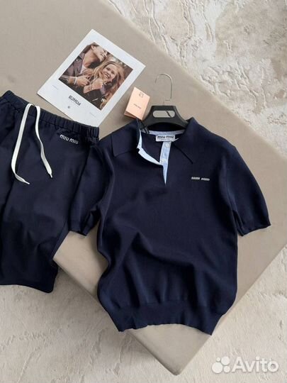 Поло и юбка m1u m1u