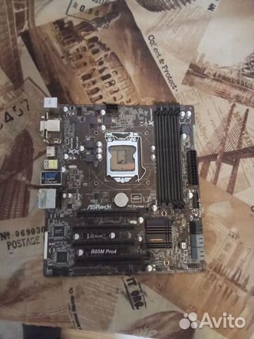 Материнская плата Socket LGA1150 ASRock B85M Pro4