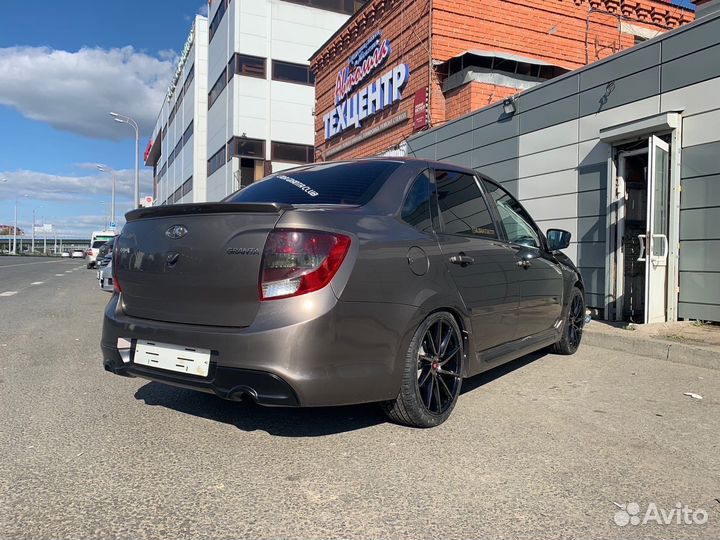 Задний бампер гранта спорт под оригинал