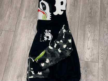 Зип Худи Bape Panda black камуфляж, Москва