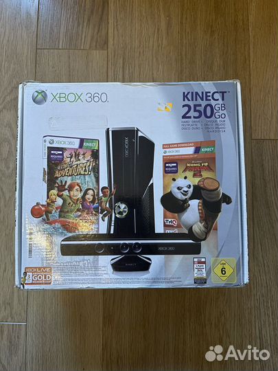 Xbox 360 kinnect + игры
