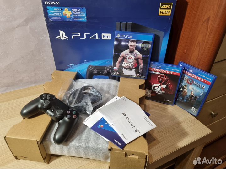 SonyPlayStation 4Pro 1TB Новая+Игры