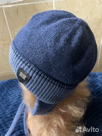 Теплая шапка (шерсть/кашемир)