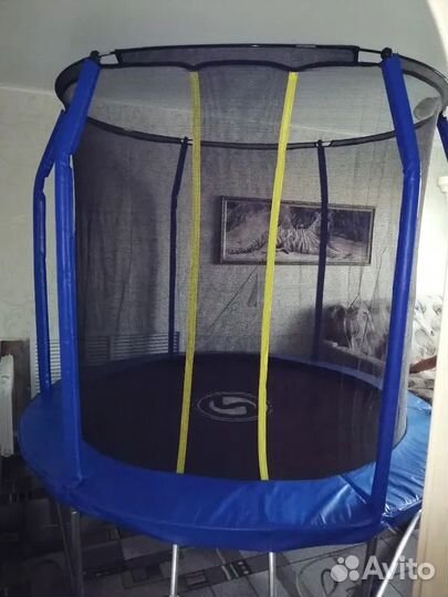 Батут с сеткой