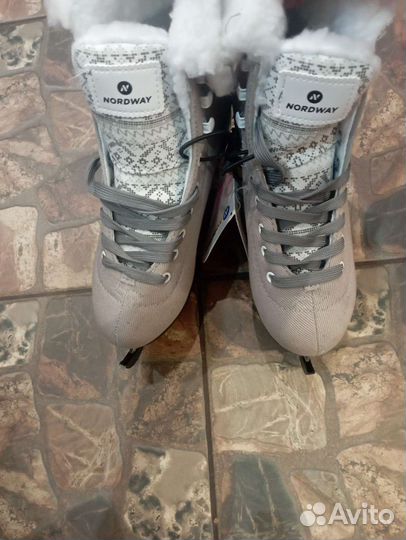 Коньки nordway новые