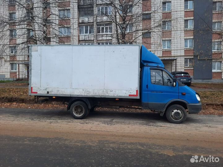 Грузоперевозки газель 4м