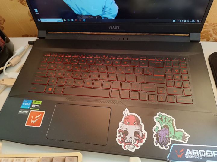 Игровой ноутбук msi katana gf76