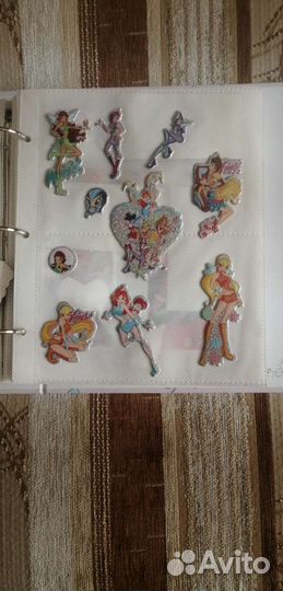 Альбом с наклейками Winx и другими