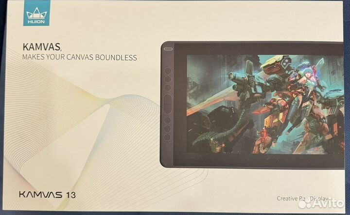 Графический планшет huion kamvas 13