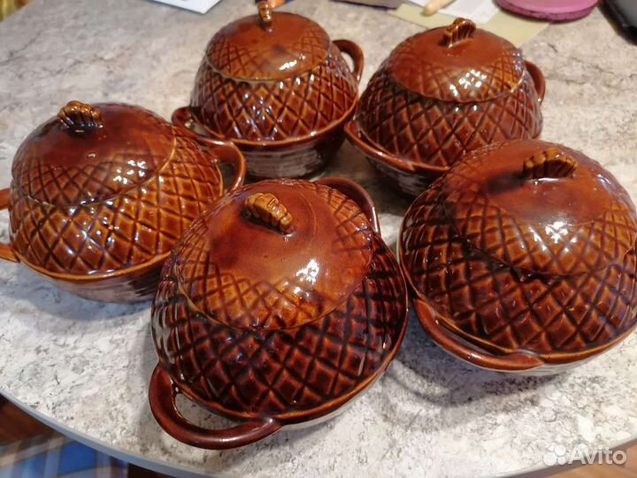 Керамические горшки для запекания