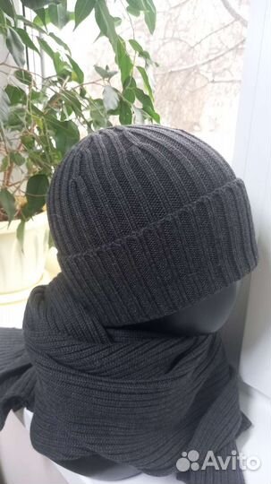 Шапка бини мужская