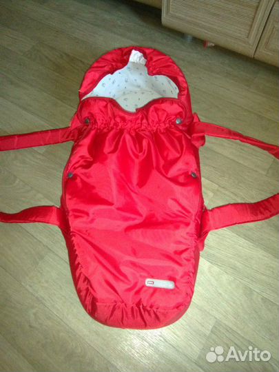 Люлька-переноска для малыша до 6 мес