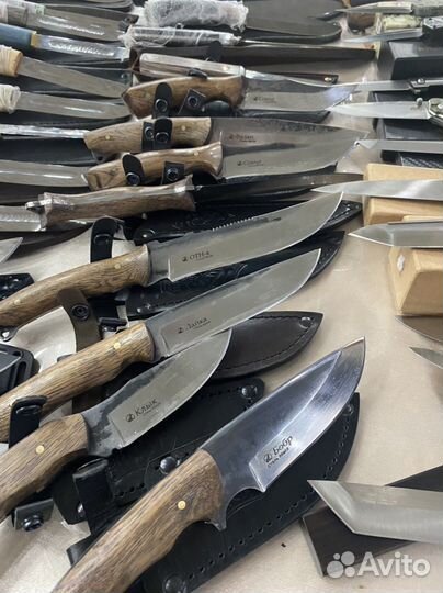 Якутские и ножи Кизляра кованные