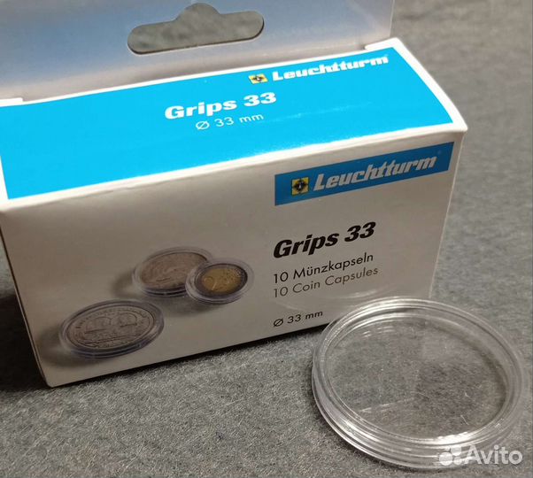 Капсулы для монет Лейхттурм Leuchtturm
