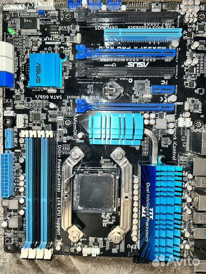 Процессор с материнской платой