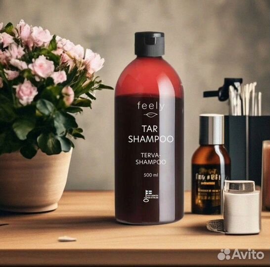 Дегтярный шампунь для всех типов волос 500 мл FIN