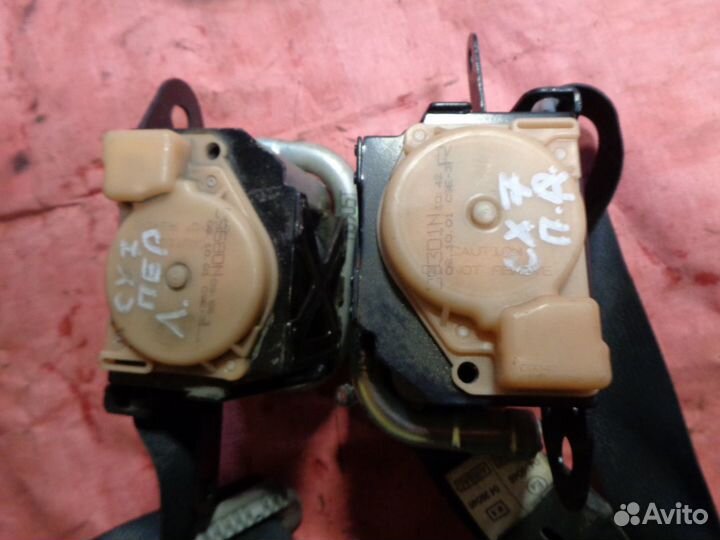 Mazda cx 7 2006-2011, Ремни безопасности