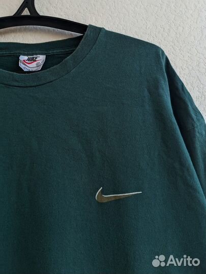 Зелёная футболка Nike Vintage