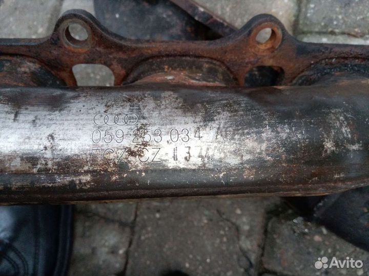 Коллектор выпускной 3.0 CRC Audi Q7 VW Touareg