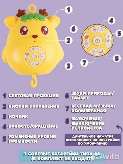 Мобиль на кроватку