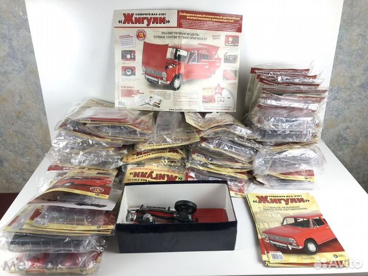 Hachette - коллекция. ваз - 2101 1:8 Выпуски 1-82