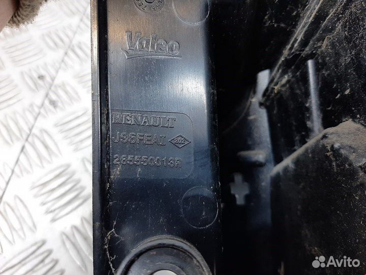 Фонарь задний левый для Renault Scenic 3