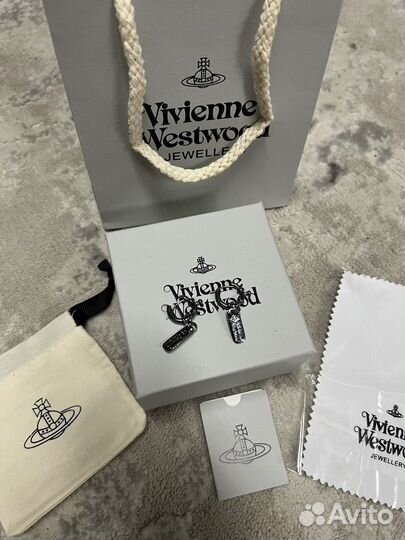 Серьги винтаж Vivienne Westwood