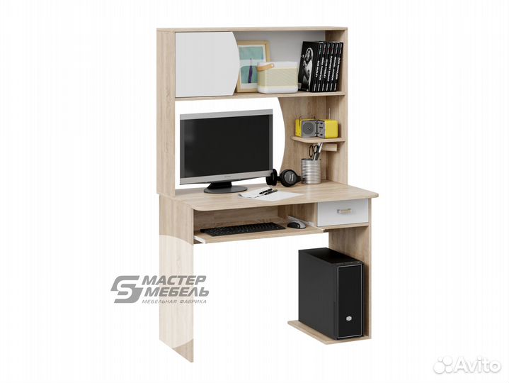 Стол компьютерный с надстройкой Марс