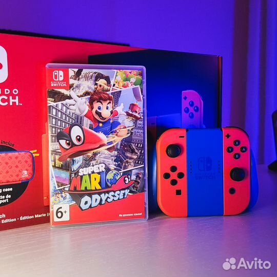 Игровая консоль Nintendo Switch с игрой