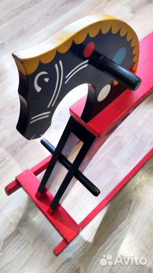 Конь (лошадка) качалка СССР