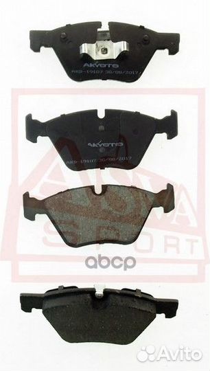Колодки тормозные AKD-19107 akyoto