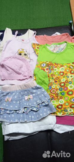 Вещи пакетом на девочку до 1.5 л. Цена за пакет
