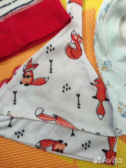 Пакет шапочек на лето для малышей 0-5