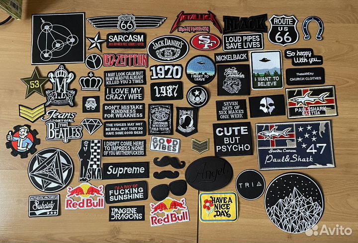 Нашивки, апликации доя одежды, ремонт и дизайн