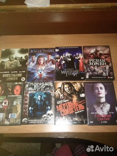 Двд диски фильмы 40 шт