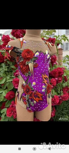 Купальник для художественной гимнастики 122+