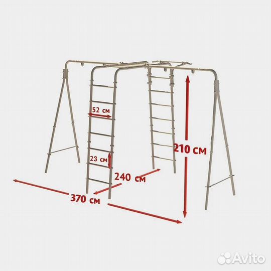 Детский уличный комплекс на дачу